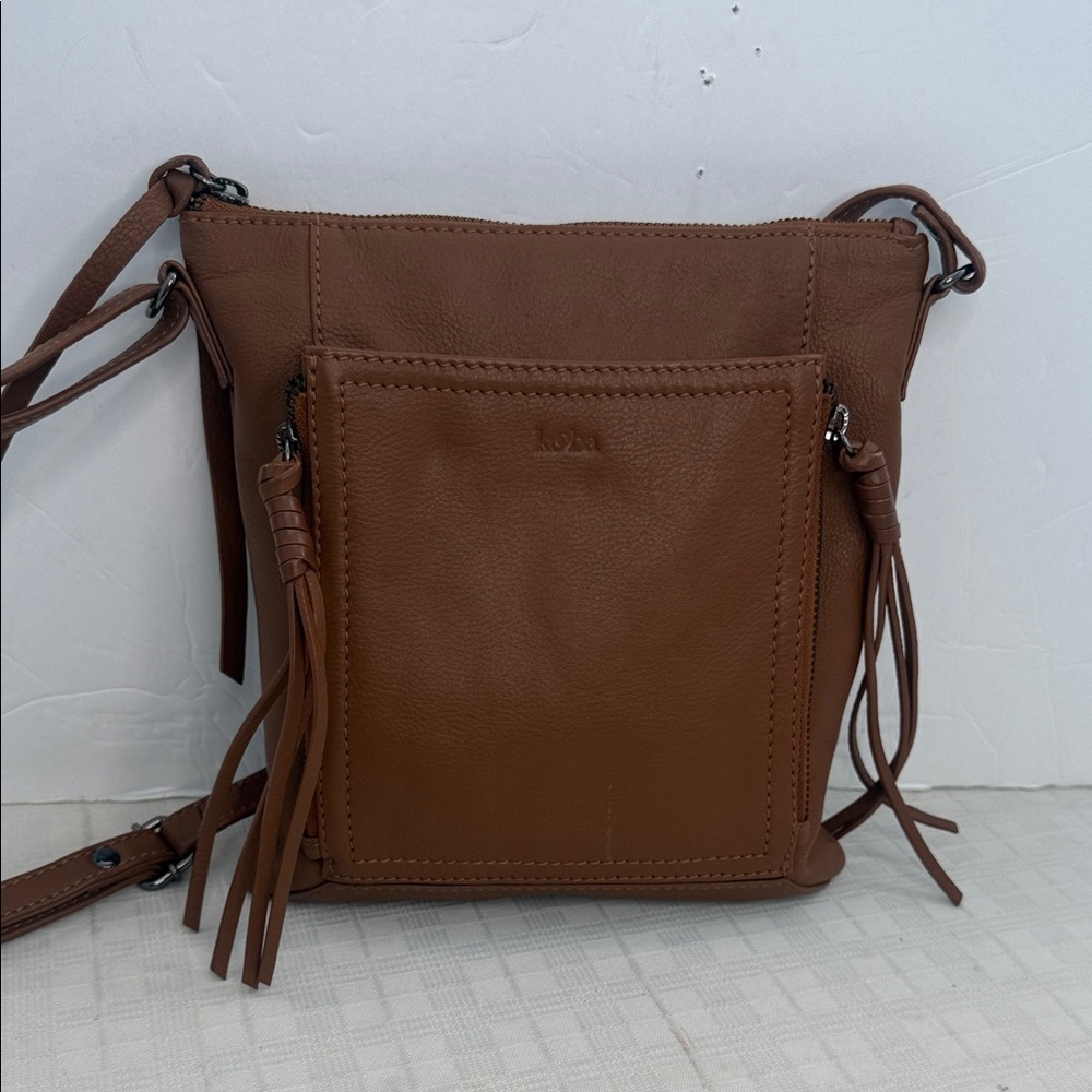 Kooba leather crossbody bag.